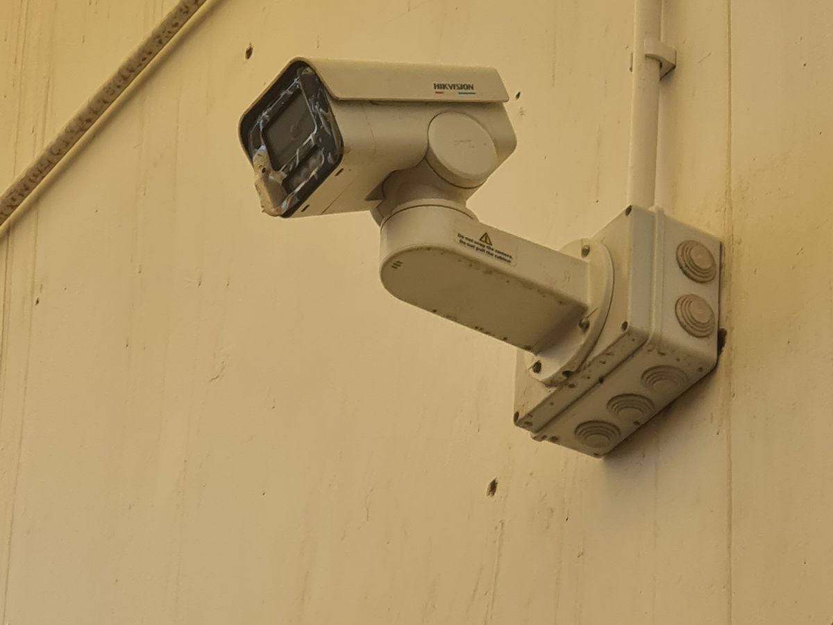 Installation CCTV à Kolwezi (détail)