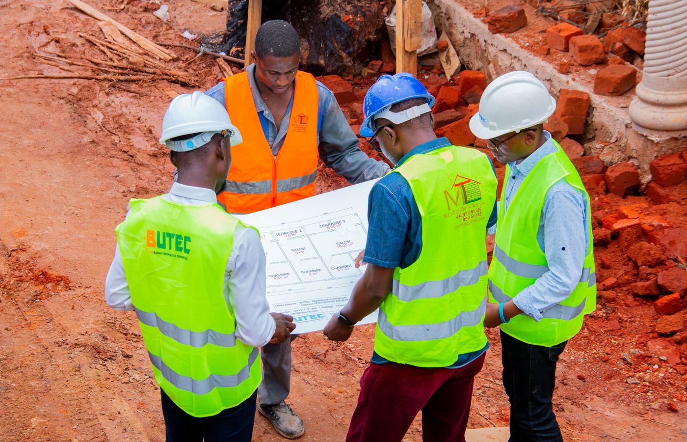 Lecture de plans sur un chantier BUTEC