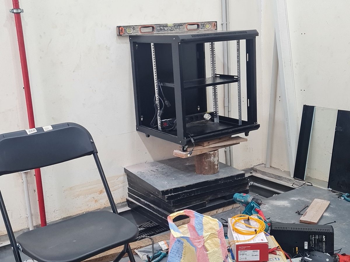 Baie informatique installée par BUTEC